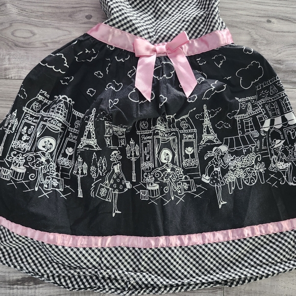 Blueberi Boulevard Paris Themed Dress - Picture 2 of 4